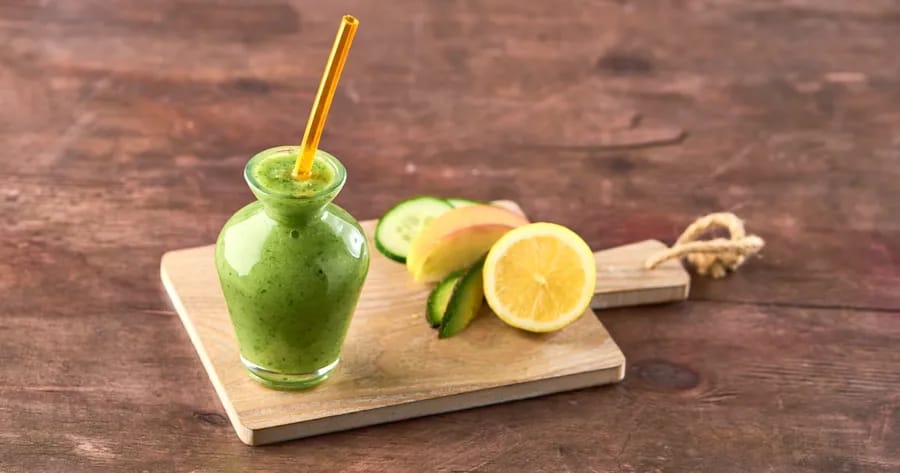Groene groenten smoothie