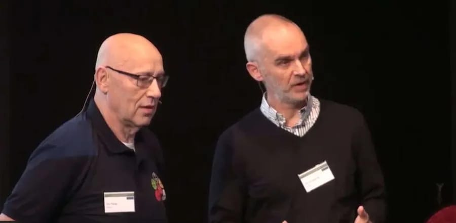 Hanno Pijl en Wim Tilburgs