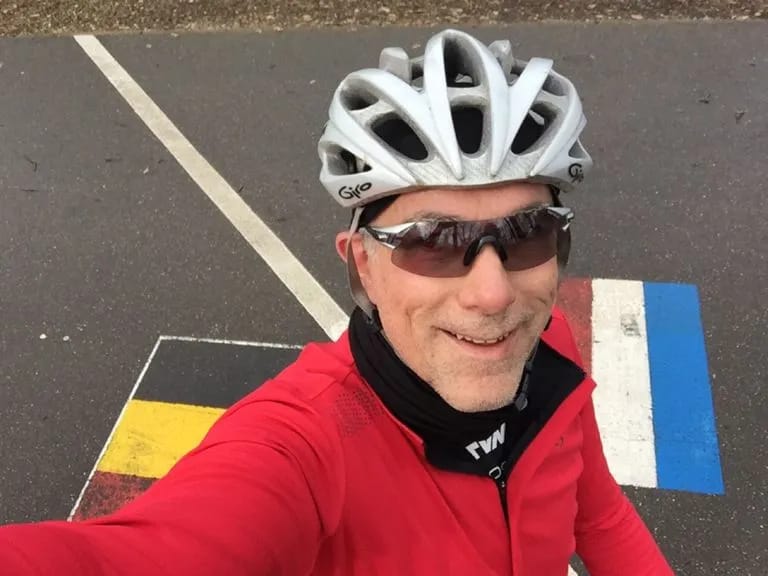 Hans van Kuijk de wielrenner leefstijl als medicijn bewegen