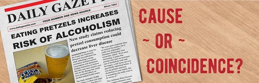 epidemiologische studies suggereren oorzakelijke verbanden die er niet zijn en is dus geen betrouwbaar voedingsonderzoek 