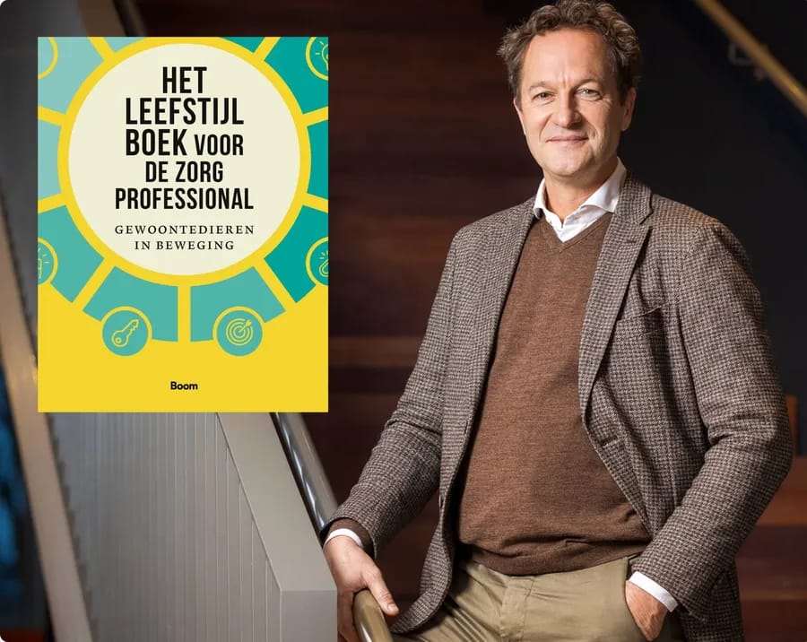 Leefstijlboek voor de zorgprofessional + Rogier Hoenders