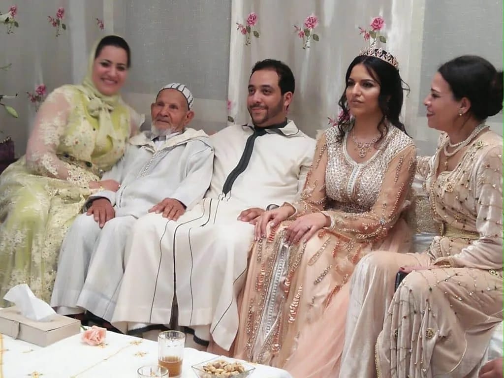 Marokkodieet Ahmed Benfatimi 92 jaar met familie