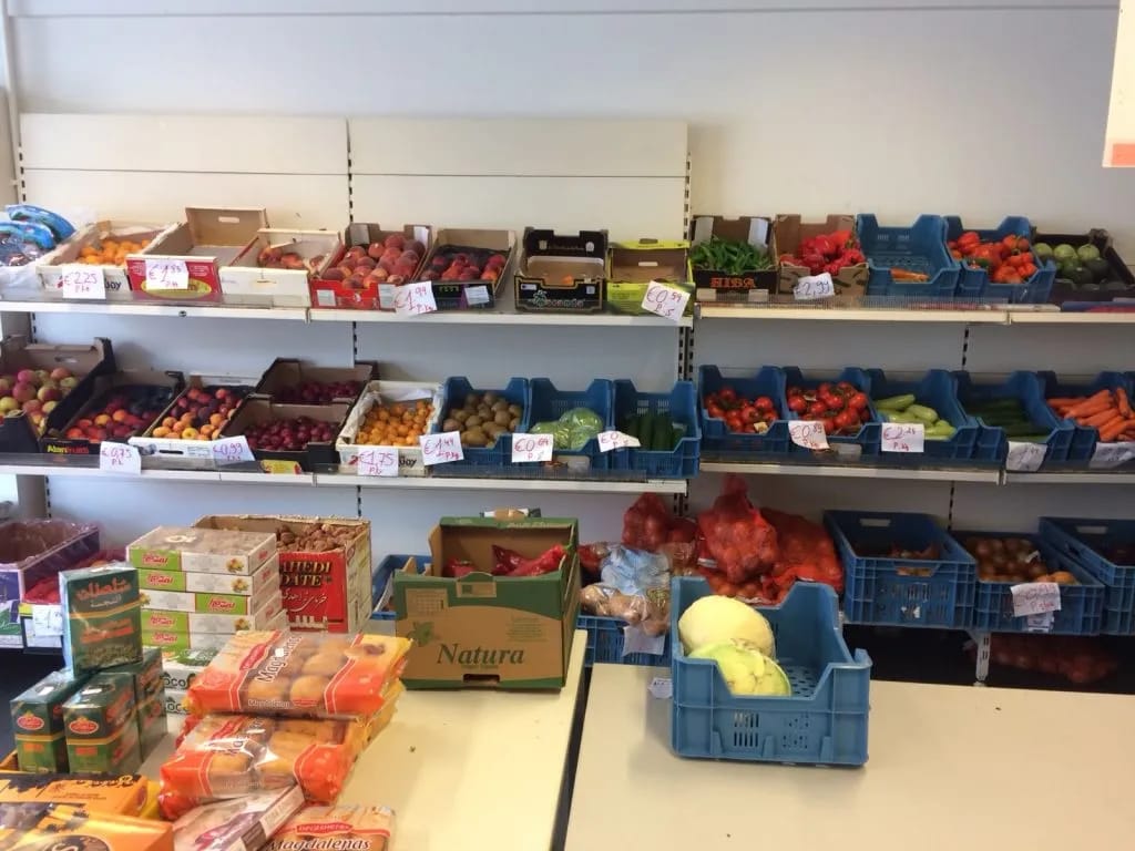 Marokkodieet overzicht slagerij marhaba groenten detail