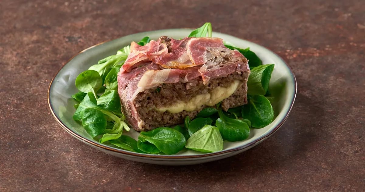 Polpettone - Italiaans gehaktbrood met mozzarella en Parmezaan