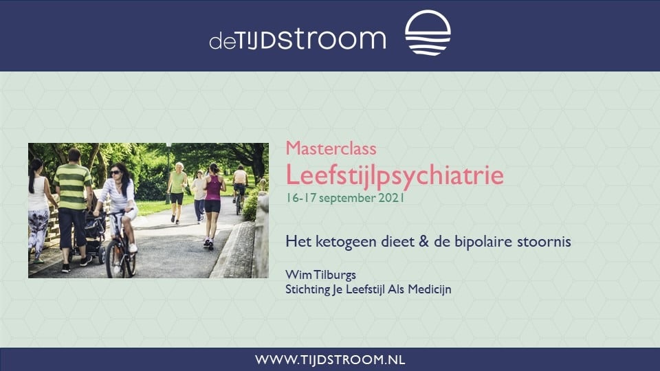 Masterclass Leefstijlpsychiatrie De Tijdstroom Wim Tilburgs