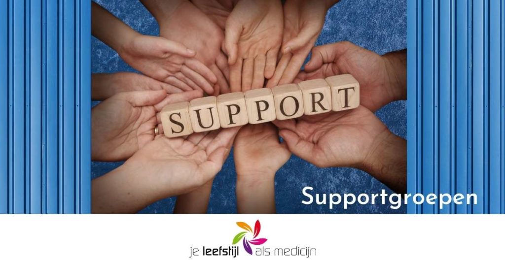 Supportgroepen van Stichting Je Leefstijl Als Medicijn